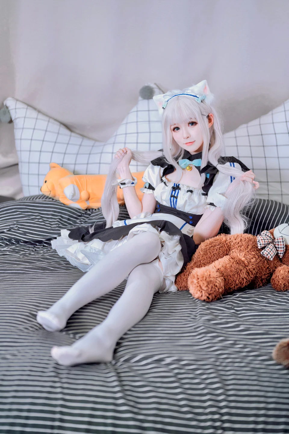「茶教授」猫耳女仆 [18P] icoser.la (011).webp